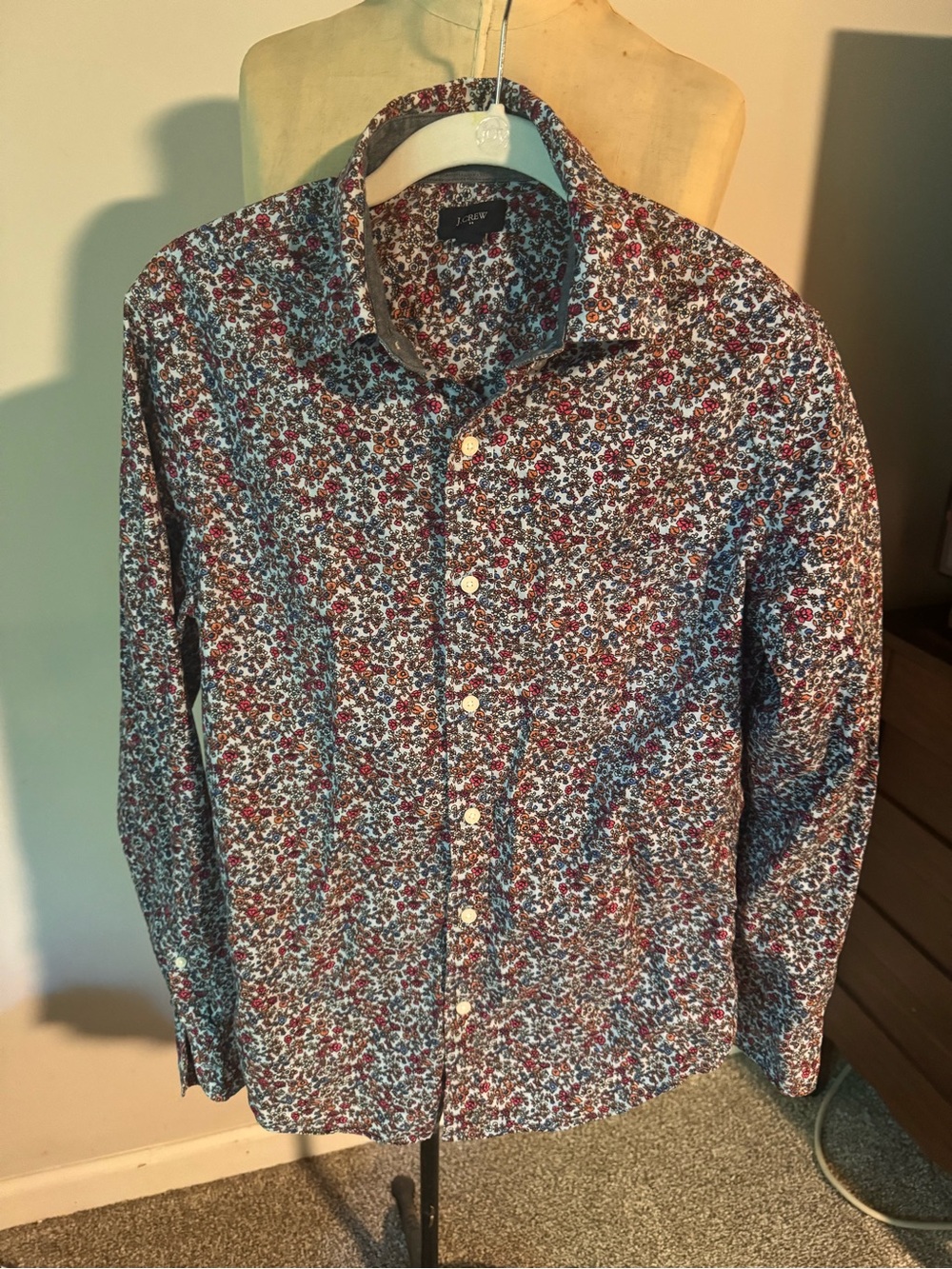 J. Crew Liberty Print Floral Button-Down 100% Cotton